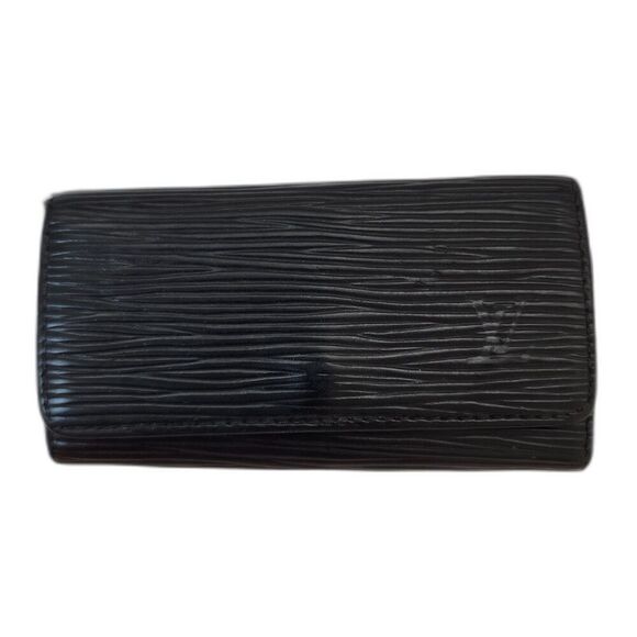 Louis Vuitton LV Black Epi Keyholder - Picture 1 of 10